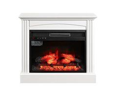 Whalen Furniture Fully Assembled Chesapeake 32" Mantel Electric Fireplace, Pure White N2