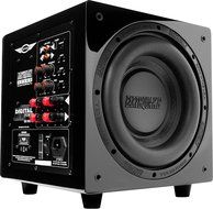 Earthquake Sound MiniMe P8_V2 Passive Tuned Powered Mini Subwoofer (Piano Black)