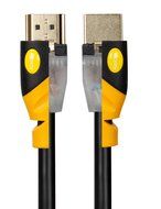 POLOK HDMI Cable 6.5 ft Prime High Speed 1080P, 3D, HDMI 1.4, HD TV, DVD, Notebook, Xbox 360, PS3, Blu-ray, 24K... N3