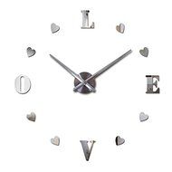 EverTrust(TM) new wall clock reloj de pared quartz watch europe horloge home living room 3d acrylic mirror vintage...
