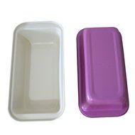 Meleg Otthon Ceramic coating Carbon Steel Bread Loaf Pan Nonstick, Perfect Meatloaf Pan ,Square Bakeware Pan Non-stick...