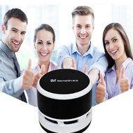 FTXJ Creative New Cute Mini Corner Desk Table Dust Vacuum Cleaner Sweeper (black) N3