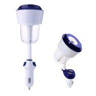 VSSPEED Two USB Ports Aroma Humidifier Power Protection Car Air Purifier Car Humidifier Moisturizing Charger (... N7