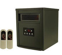 (2) LifeSmart LifePro 6 Element 1500W Electric Infrared Heaters N4