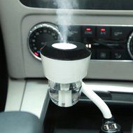 VSSPEED Two USB Ports Aroma Humidifier Power Protection Car Air Purifier Car Humidifier Moisturizing Charger (... N8