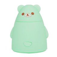 DZT1968 USB LED Ultrasonic Home Humidifier Air Diffuser Purifier Atomizer (Green)