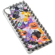Halloween Theme Phone Case for HTC Desire 626,Yaheeda 3D Handmade Rivets Pumpkin Demon Cartoon Design Clear Cellphone... N4