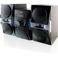 iLive Mini Stereo Sound System with Bluetooth v2.0 Wireless Technology &amp; CD Player: CD, CD-R/RW, Features Digital...