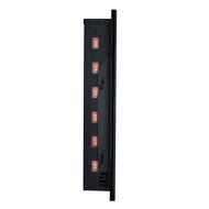 AKDY Wall Mount 36" 1500W Adjustable Heater Log Pebble 2 in 1 Electric Fireplace w/ LED Backlights Log Set 2 Setting... N5