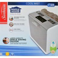 Sunbeam Whole House Cool Mist Humidifier SCM3755-WM3-115, Gray/White