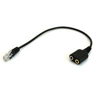 VONOTO 3.5mm to RJ9 Audio Adapter Cable - 3.5mm audio female socket to RJ9 Modular Plug Adapter Cable for connecting...