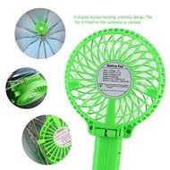 Topwell&reg; Rechargeable Fans Portable Handheld Fan Battery Operated Cooling Fan Electric Personal Fans Foldable... N30