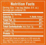 Triple Leaf Tea, Ginger, 20 Tea Bags (Pack of 6) N3