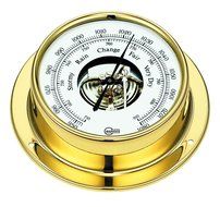 BARIGO Tempo Series Ship's Barometer - Brass Housing - 3.3" Dial