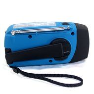 Foxnovo Portable Multi-functional Emergency SolarHand Crank DynamoUSB Powered AMFMWB NOAA Weather Radio 3-LEDs...