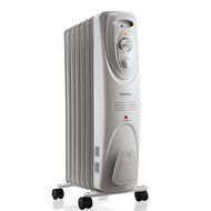 Kenmore Oil-filled Radiator Heater White - Large Room Heating N7