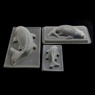 MuLuo Kitchen Diy 3D Koi Fish Cake Chocolate Mould Jelly Handmade Mold N2