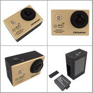 Sport Camera, Canany Wifi Action Camera 1080P HD 12MP 2.0Inch Bundle With 2 Batteries and FREE Accessories Kits...