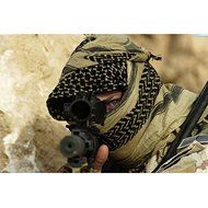 Winter Military Windproof Scarf Muslim Hijab Shemagh Tactical Desert Arabic Keffiyeh Scarf 100% Cotton Thickened... N7