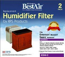 (6) Best Air ESW-C Humidifier Filters