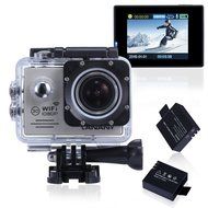 Sport Camera, Canany Wifi Action Camera 1080P HD 12MP 2.0Inch Bundle With 2 Batteries and FREE Accessories Kits... N4