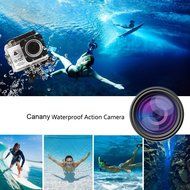 Sport Camera, Canany Wifi Action Camera 1080P HD 12MP 2.0Inch Bundle With 2 Batteries and FREE Accessories Kits... N6
