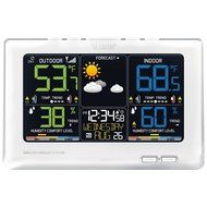 La Crosse Technology C87030 Multicolor Wireless Forecast Station, White