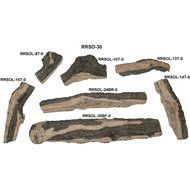 Peterson Gas Logs 30-inch Rugged Split Oak Logs Only No Burner