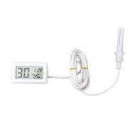 Kingfansion New Mini Digital LCD Display temperature Humidity Meter Thermometer Hygrometer (White)
