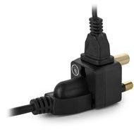 Yubi Power 2 in 1 Universal Travel Adapter with 2 Universal Outlets - Built in Surge Protector - 5 Pack - Black... N4