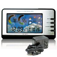 dr. Tech Barometric Pressure, Comfort Level, Heat Indicator, Humidity, Temperature, and Weather Forecast Wireless... N3