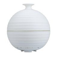Gotd Humidifier White LED Color Ultrasonic Air Humidifier Oil Aroma Diffuser Purifier Steam Mist (White) N5
