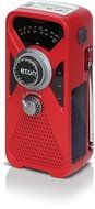 American Red Cross FRX2 Hand Turbine AM/FM Weather Radio with Smartphone Charger - Red (ARCFRX2WXR)