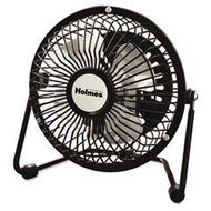 ** Mini High Velocity Personal Fan, One Speed, Black **