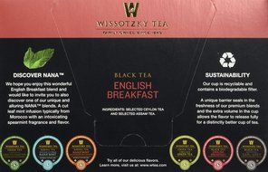 Wissotzky Tea Spiced Citrus Nana Mint Herbal Single Serve Cups for Keurig K Cups, 12 Count N14