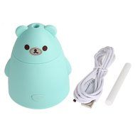 Whitelotous 80ml Portable Mini USB Humidifier Cute Panda Air Humidifier with USB Cable for Office Home (White) N2