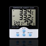 Portable Digital LCD Display Indoor Outdoor Thermometer Hygrometer Humidity Temperature Meter Probe Sensor Cable... N5