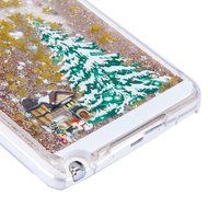 Galaxy Note 3 Case,Galaxy Note 3 Liquid Cover,PHEZEN Christmas Tree Santa Claus Design Cool Quicksand Moving Stars...