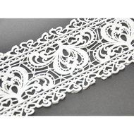 FOUR-C Fondant Cake Lace Mat Silicone Cake Mold Decoration for Cake Baking Color Pink N3