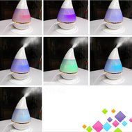 250ml MINI Portable Drop Shape Water-soluble Aroma Essential Oil Diffuser have Colorful LED Lights Lamp use USB... N5