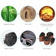 2 Pairs of Shoe Deodorizers by DigHealth(TM), Natural Bamboo Charcoal Deodorizer and Odor Eliminator For Shoes... N9