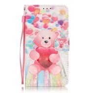 Samsung Galaxy Grand Prime Case,Yaheeda [3D Colored Drawing] [Flip Fit] Premium PU Leather Card-Slots Cash-Slots... N42