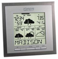 Weather Direct Wireless Weather Center Bundle with Slick PC Webcam