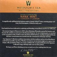 Wissotzky Tea Spiced Citrus Nana Mint Herbal Single Serve Cups for Keurig K Cups, 12 Count N38