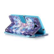 Samsung Galaxy Grand Prime Case,Yaheeda [3D Colored Drawing] [Flip Fit] Premium PU Leather Card-Slots Cash-Slots... N52