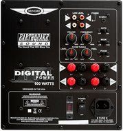 Earthquake Sound MiniMe P8_V2 Passive Tuned Powered Mini Subwoofer (Piano Black) N4