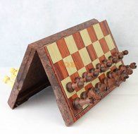 CHENGYIDA International Chess Sets - Magnetic Chess Game - Fine Wood Classic Handmade Standard Staunton Ultimate... N8