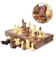 CHENGYIDA International Chess Sets - Magnetic Chess Game - Fine Wood Classic Handmade Standard Staunton Ultimate... N9