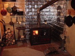 Wood Burning Cook Stove La Nordica "Rosa XXL", with Baking Oven