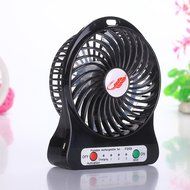 USB Mini Fan, Gongtian TM Portable 4 Inch USB Fan Powered by Rechargeable Battery with 3-Level Speed for Outdoor... N14